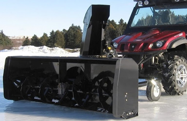 Introducing the New Polaris RZR Snow Blower / Snow Plow! 