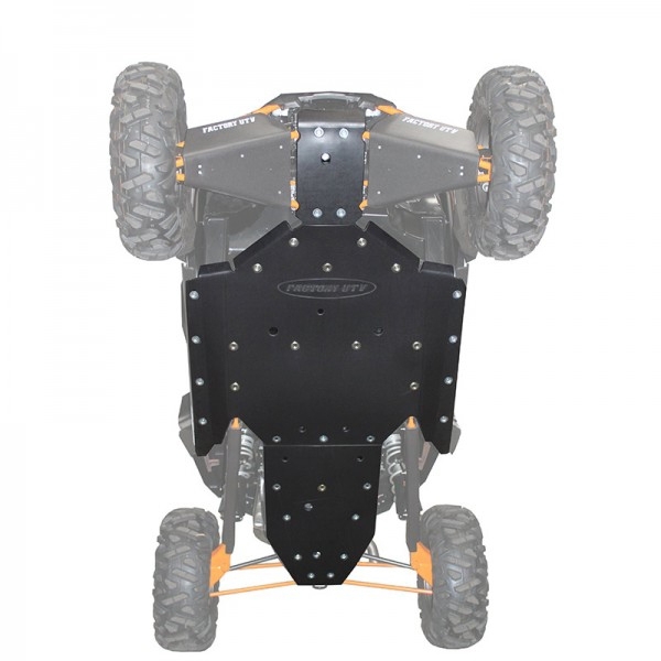 Polaris RZR XP Turbo 3/8 UHMW Skid Plate by Factory UTV
