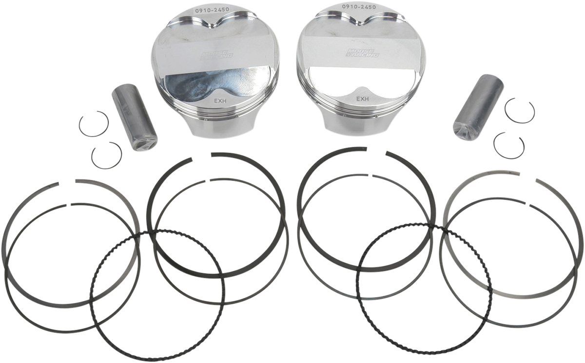 Wiseco / Cometic Piston Kit For Polaris RZR XP 900 – 93mm Stock Bore, 10.6:1, Cometic Gaskets, USA Made