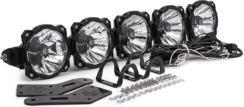 Polaris RZR Gravity Pro6 LED Light Bar KC Hilites by Thumper Fab