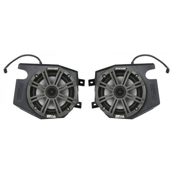 Polaris RZR XP Turbo S Complete Kicker 2-Speaker Plug-&-Play