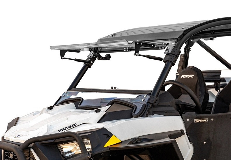Polaris RZR Trail 900 Scratch Resistant Flip Windshield by