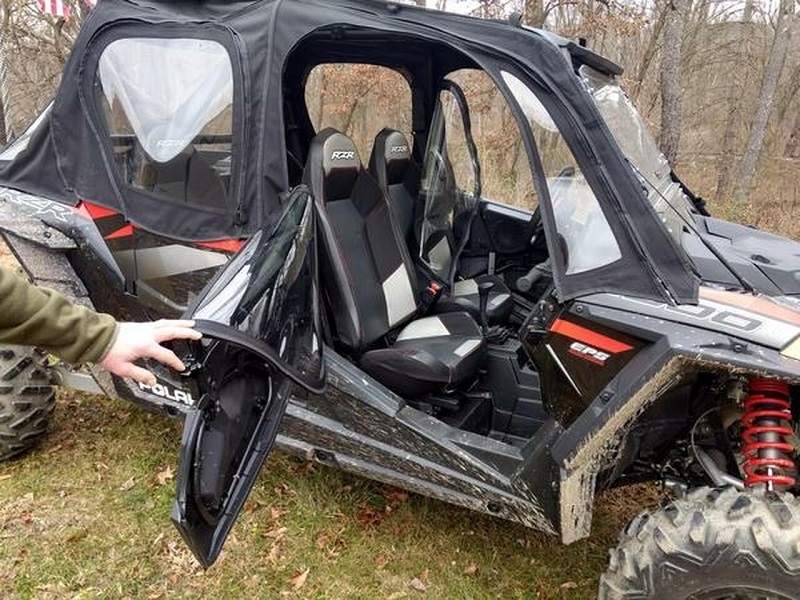Polaris RZR XP1000-4 Enclosure (upper doors only) by SideXSide