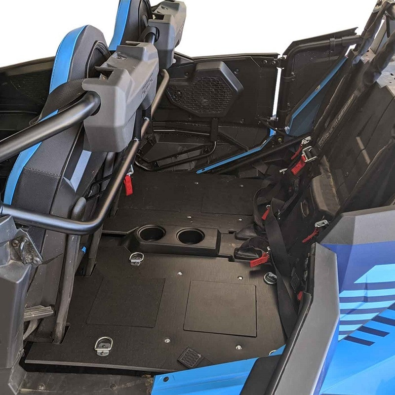 Polaris RZR XP 4 Turbo Cargo Rack / Dog Back Seat Conversion Kit