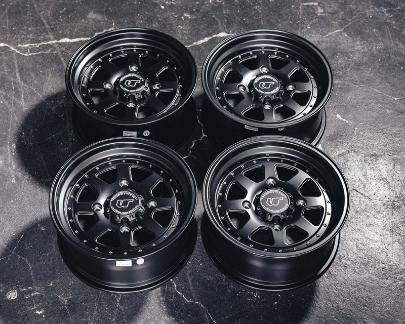 新品 HIGH REV 3-D OFFSET 15p Polaris RZR D15 Wheel 15x7 Matte Black by VR Forged - VRF-D15-RZR