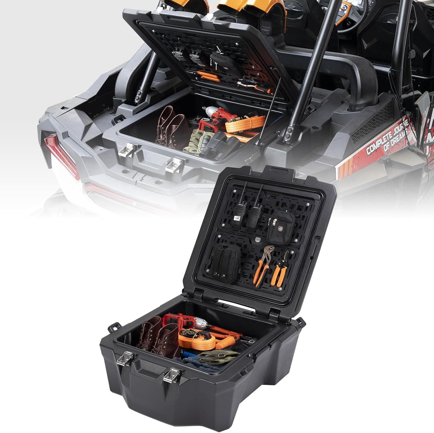 Polaris RZR XP 1000 /4 XP 1000 100L Rear Box Section Storage
