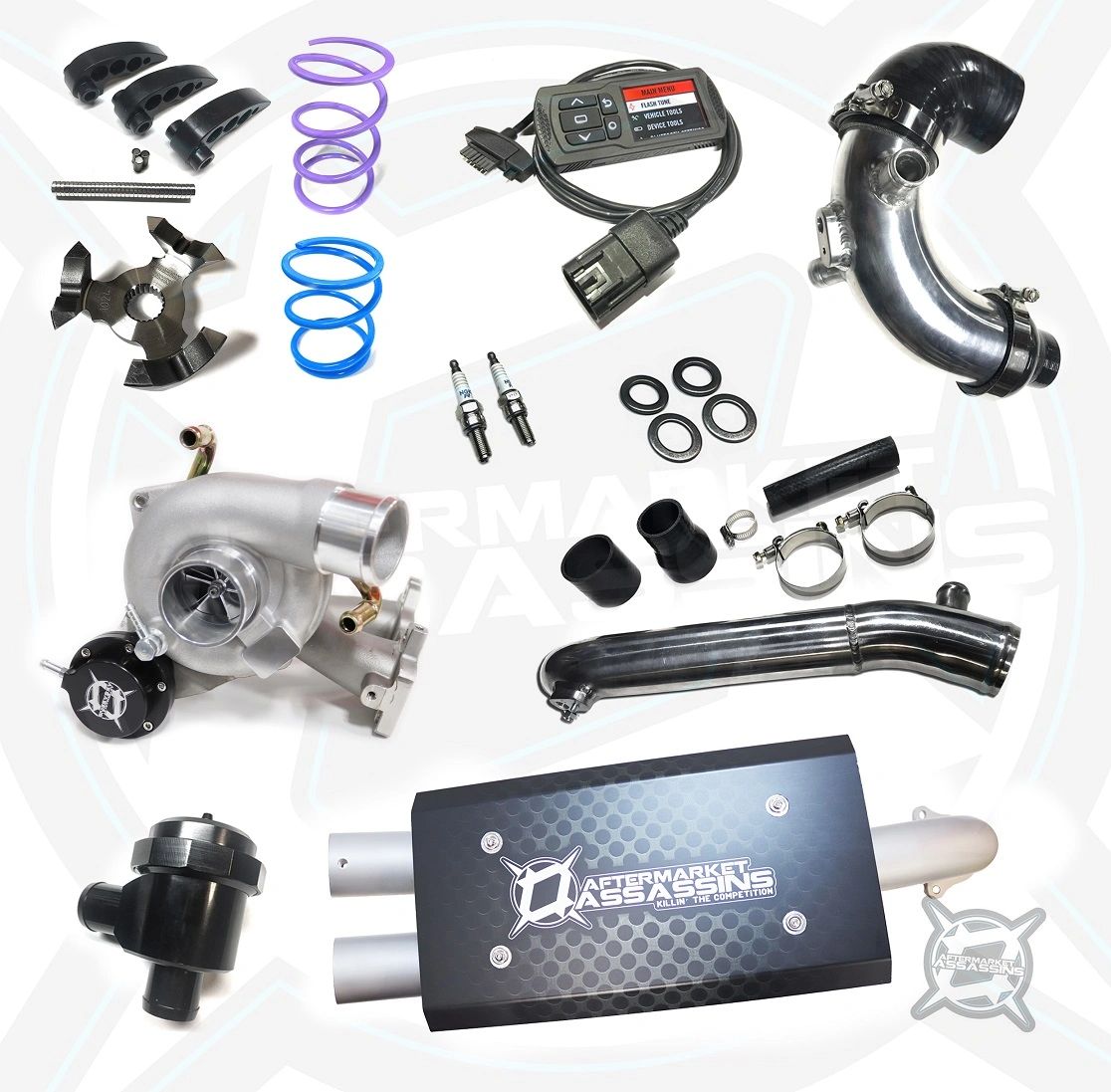Polaris RZR XP Turbo/Turbo S Stage 4 Lock & Load Kit by