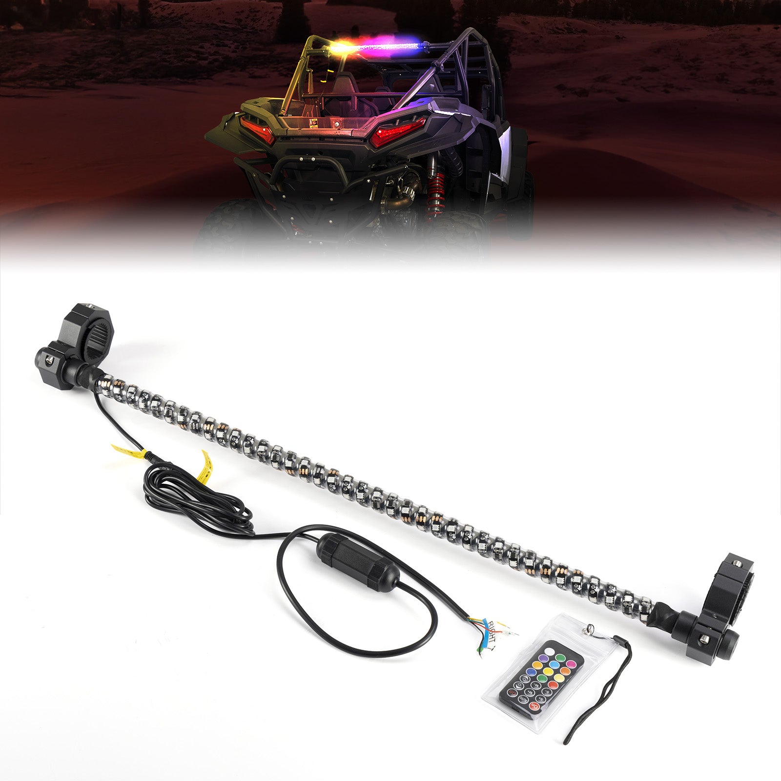 NAPOLEX レイライト ピラーライト コントローラー他 Polaris RZR 570 30