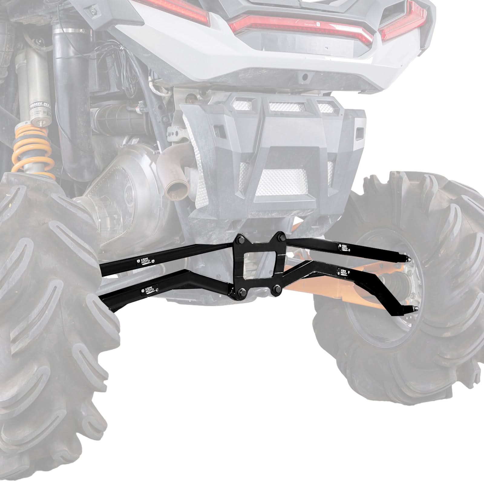 Polaris RZR XP 1000 Rear Radius Arms by Kemimoto - B0215-00001-BK-EPZ
