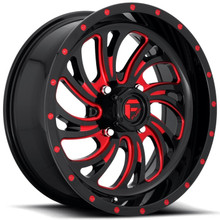 Polaris RZR Fuel Lethal D567 Matte Black Milled Wheel Set by Fuel
