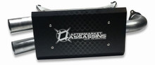 Polaris RZR XP 1000/RS1 Stainless Slip-On Exhaust by Aftermarket Assassins
