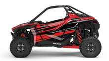 Polaris RZR Pro XP Red / Titanium Door Graphic by Pro Armor