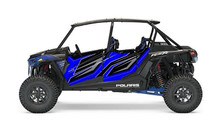 ポラリス　4枚　RRR Polaris RZR Turbo S4 Traditional Paddle Latch Door Graphic Kit