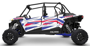 Polaris RZR XP Turbo White Lightning LE Graphic Traditional Door