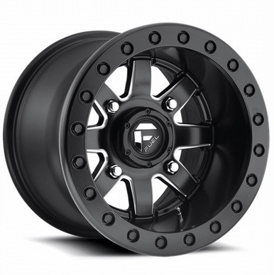 Polaris RZR 14 and 15 Inch Fuel Maverick D928 Matte Black Milled
