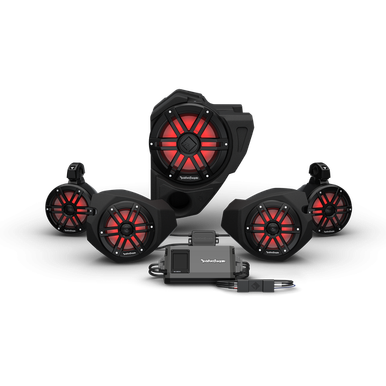 Polaris RZR Stage-4 2-Way Interface, 800 Watt, Front Color Optix