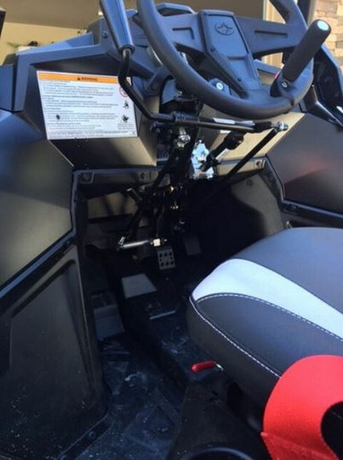XDS RC618 フル内装 S-WORKS風 取り引き Polaris RZR Hand Controls by Sure Grip - SG-R121-XX-EPRZR