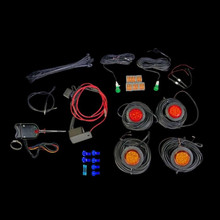 UTV Turn Signal Kit With Horn – Plug & Play Street Legal Lighting For Polaris RZR, Can-Am, Kawasaki, CFMOTO