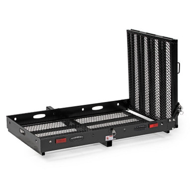 Polaris RZR Hitch Mounted Wheelchair Mobility Rack Ramp by Titan Ramps ...