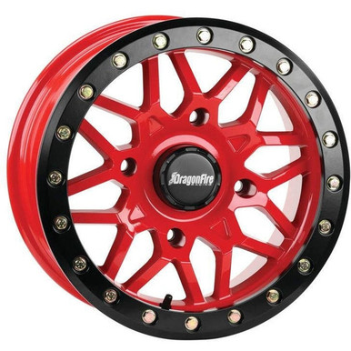 Polaris RZR Typhon Wheel Red by DragonFire Racing - 5232-XX-EPRZR