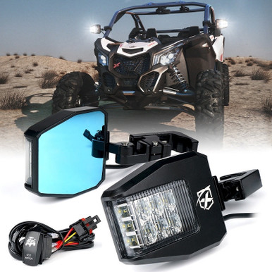 Polaris RZR XP 1000/Turbo S/Pro XP Side View Mirror with LED
