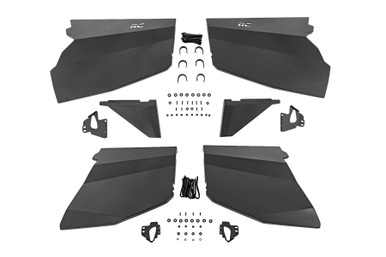 オーバーロード N 4コン Polaris RZR 4 XP 1000/4 XP Turbo Aluminum Lower Half Doors by