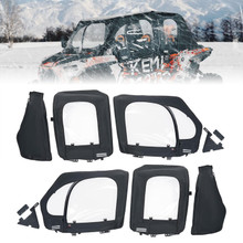 Polaris RZR 4 XP 1000 Soft Upper Doors with Metal Door Frame by