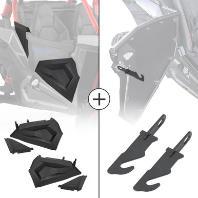 Polaris RZR Lower Half Door & Door Latches Extender by Kemimoto