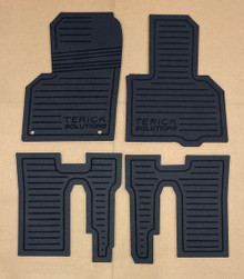 ☆Mat・・・☆ G-Corporation Checkered Floor Mat Set Black x Gray - Chaser