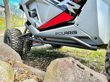 RZR PRO-XP/Turbo-R Rocker Knockers with Tree Kicker Nerf Bars by