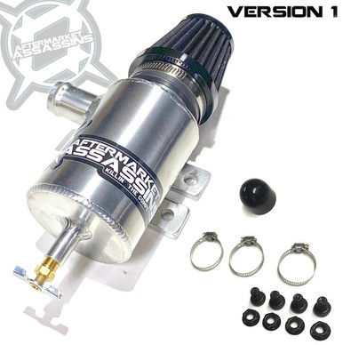 Polaris RZR XP Turbo/Turbo S Oil Catch Can by Aftermarket