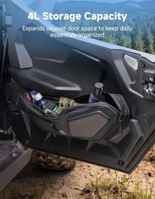 Polaris RZR Lower Half Door & Door Latches Extender by Kemimoto