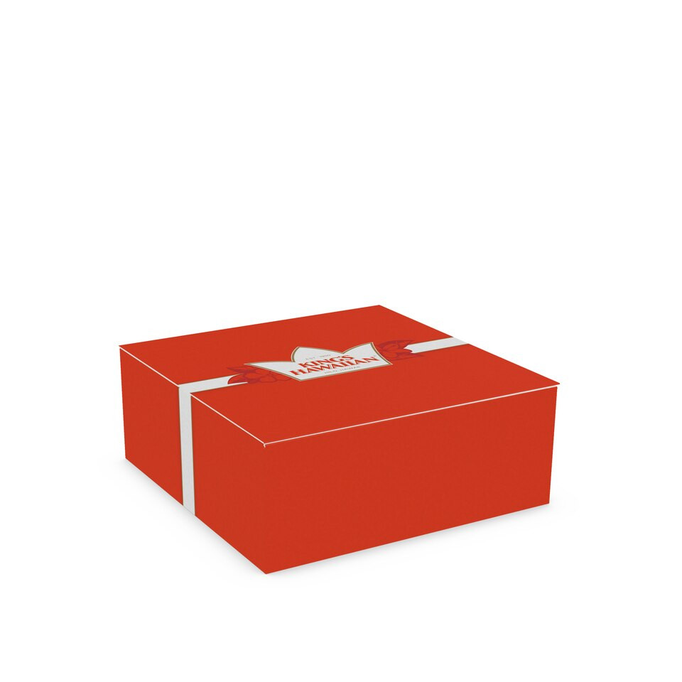 closed box of double chocolate chip cookies