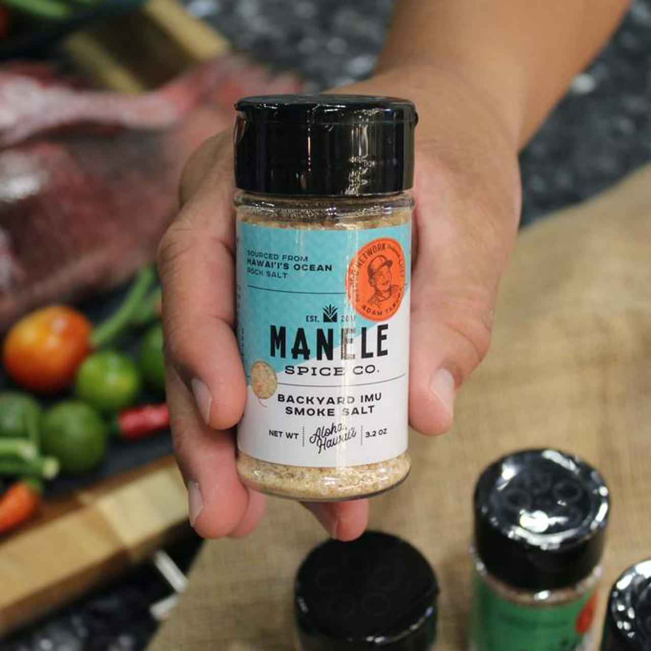 Manele Spice Backyard Imu Smoke Salt, 4 oz.