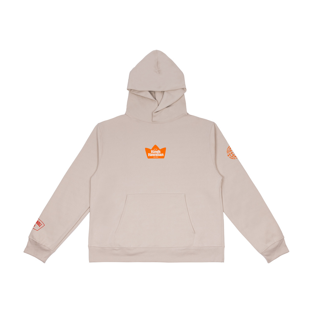 Front image of King's Hawaiian Softwear Sweatshirt on white background