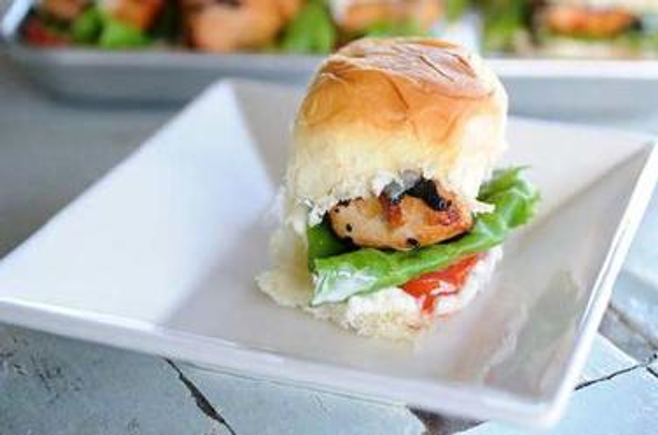 Aloha Chicken Sliders