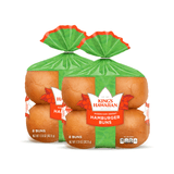 Two packs of King's Hawaiian Original Hawaiian Sweet Hamburger Buns 8ct