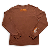 image of King's Hawaiian “Pass The Sliders” Long Sleeve T-Shirt back on white background
