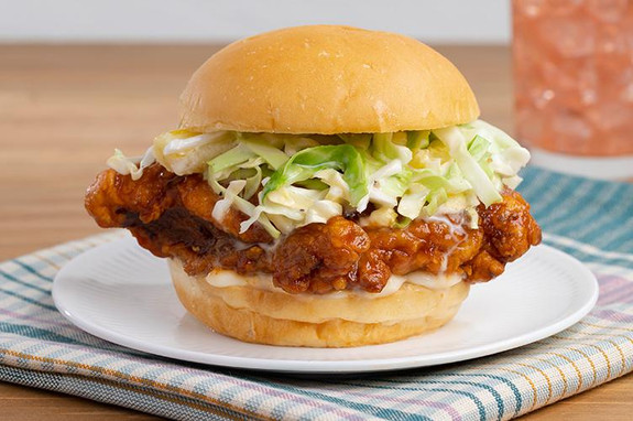 Hawaiian Hot Chicken Sandwich