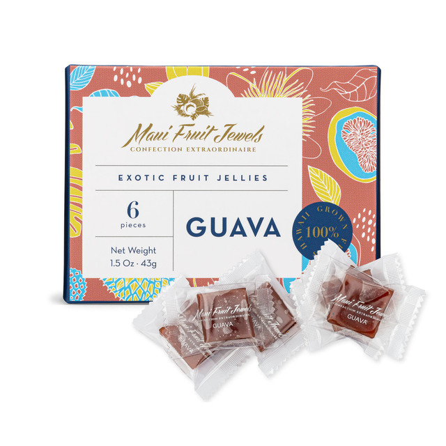 Liliko'i Passion Fruit Jellies, 6 Pieces