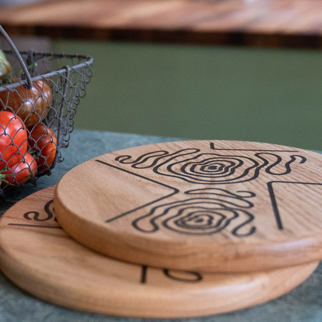 Tree Trivet with Black Engraving | King's Hawaiian