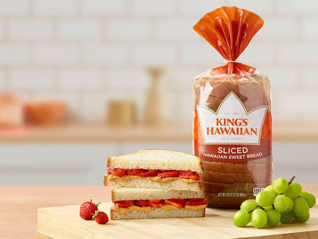Peanut Butter & Strawberry Sandwich