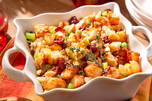 Cranberry Macadamia Nut Stuffing
