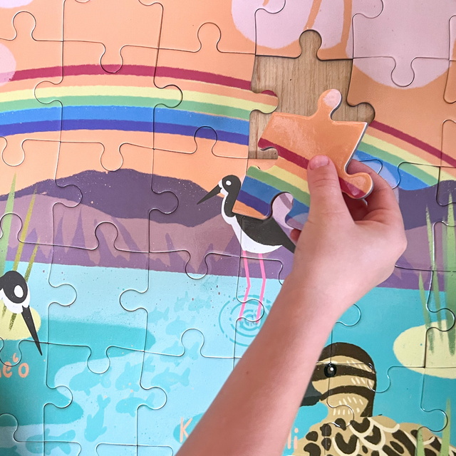 Wetlands Kids Puzzle, 70 Pieces