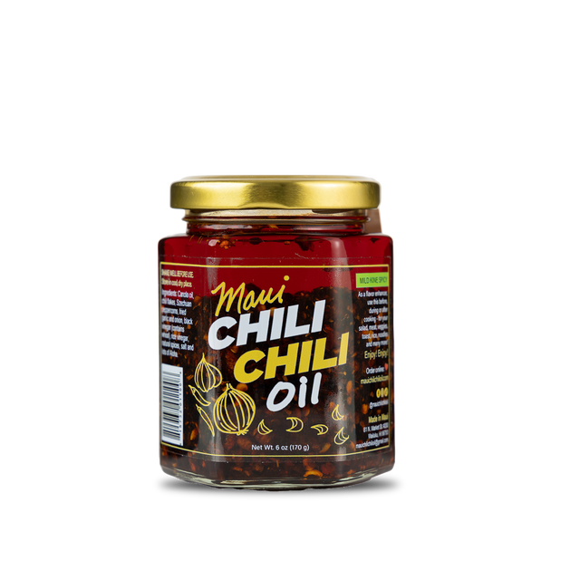 Mild Kine Spicy Maui Chili Chili Oil, 6 oz