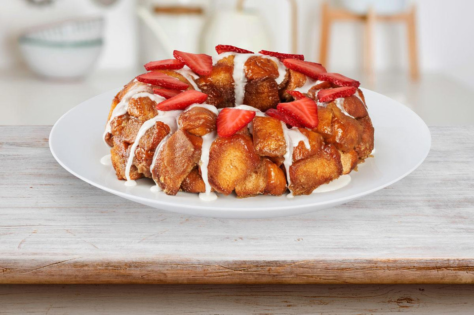 Strawberry Monkey Bread