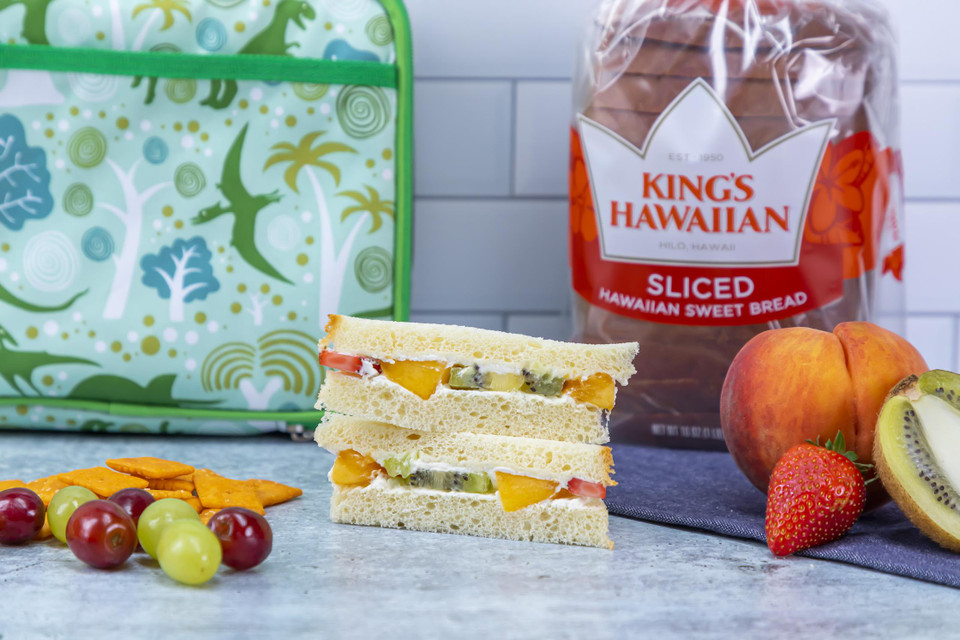 Colorful Fruit Sandwich