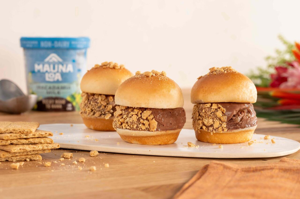 S'mores Non-Dairy Ice Cream Sliders