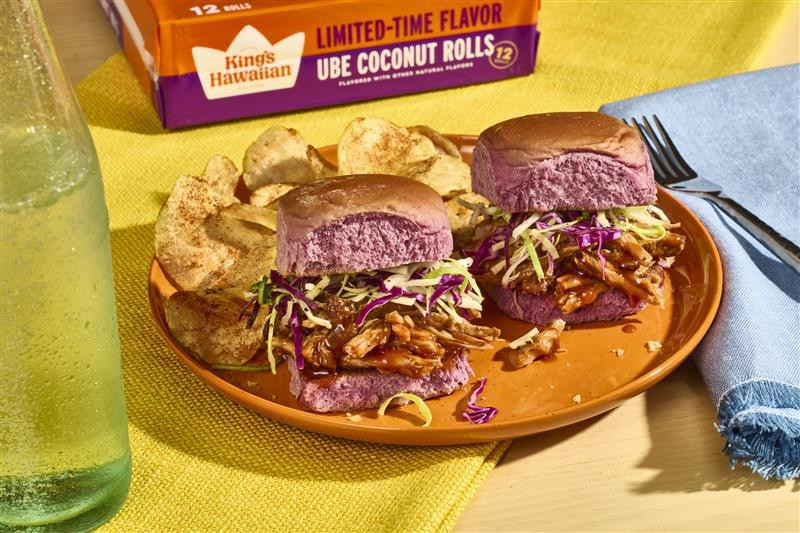 Purple Pork Sliders​