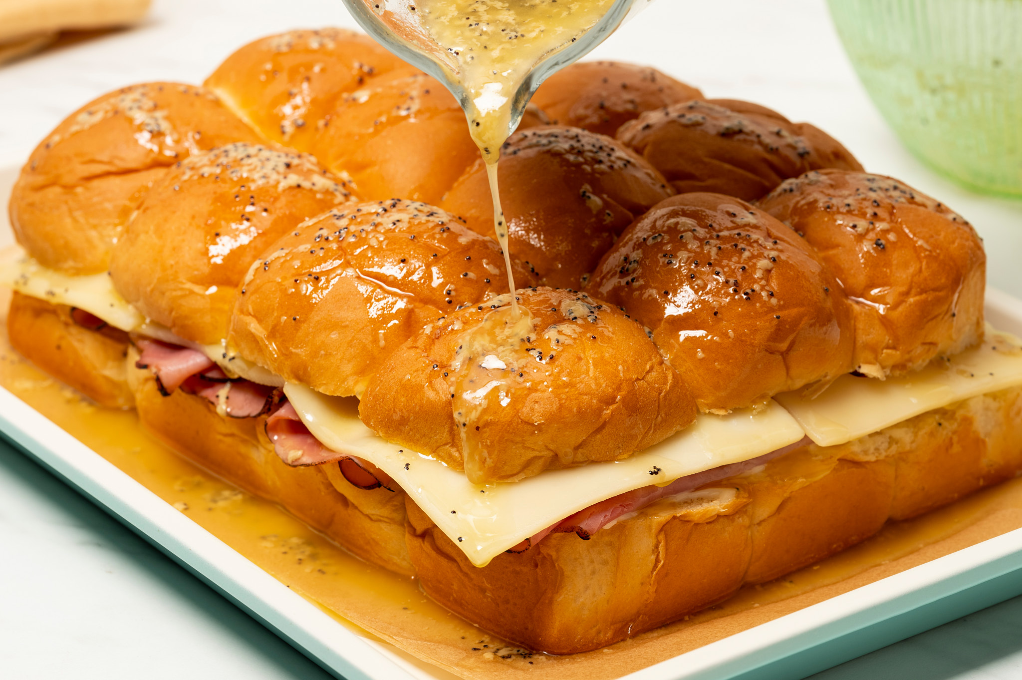 Ham and Cheese Sliders - i am baker